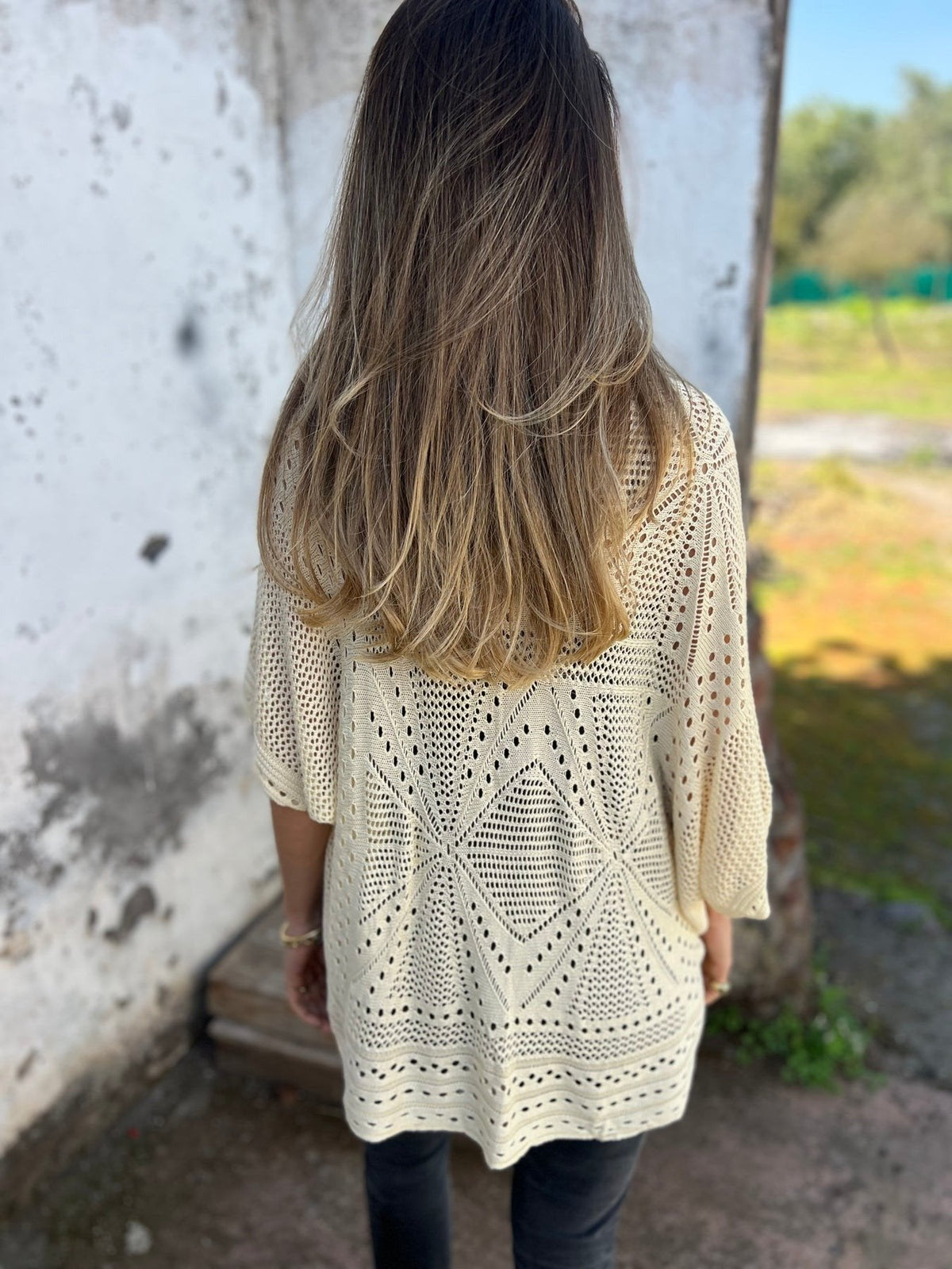CLEARANCE🔥Women's Hollow Half Sleeve Cardigan
