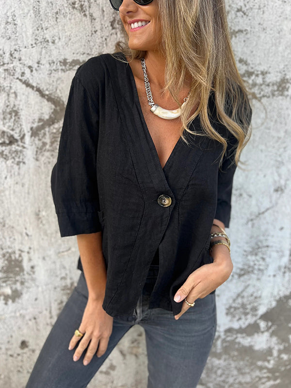 NEW🔥 Linen Pocket Shirt